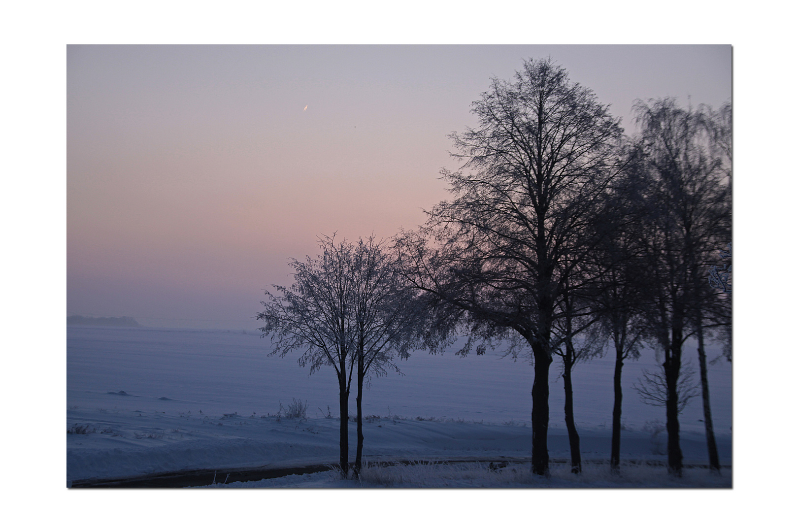 Ein kalter Wintermorgen