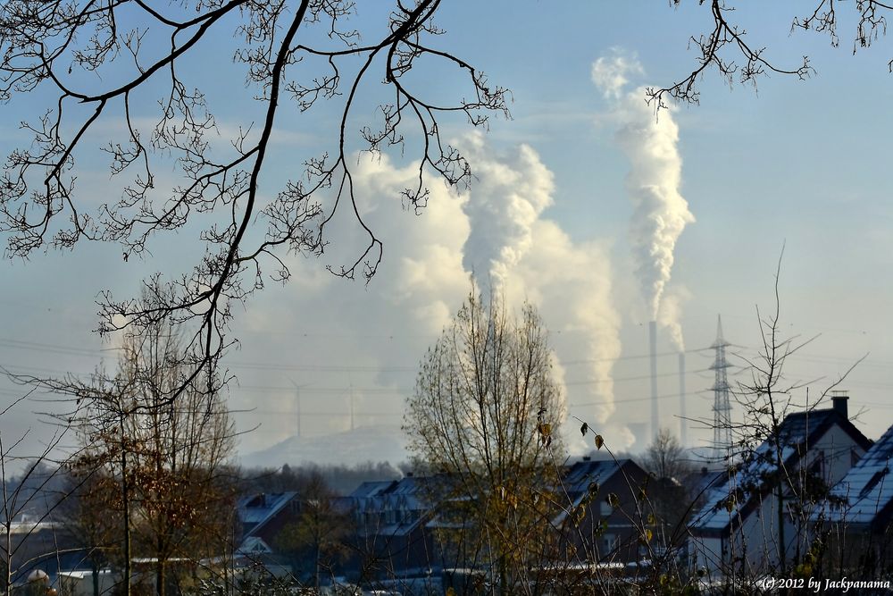 Ein kalter Wintermorgen in Kirchhellen