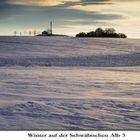 Ein kalter Wintertag auf der Schwäbischen Alb