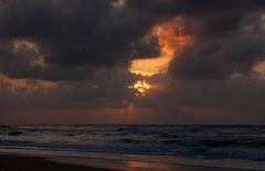 Ein karibischer Sonnenuntergang.....