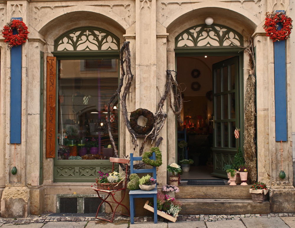 ein kleiner aber feiner Floristikladen in Meissen