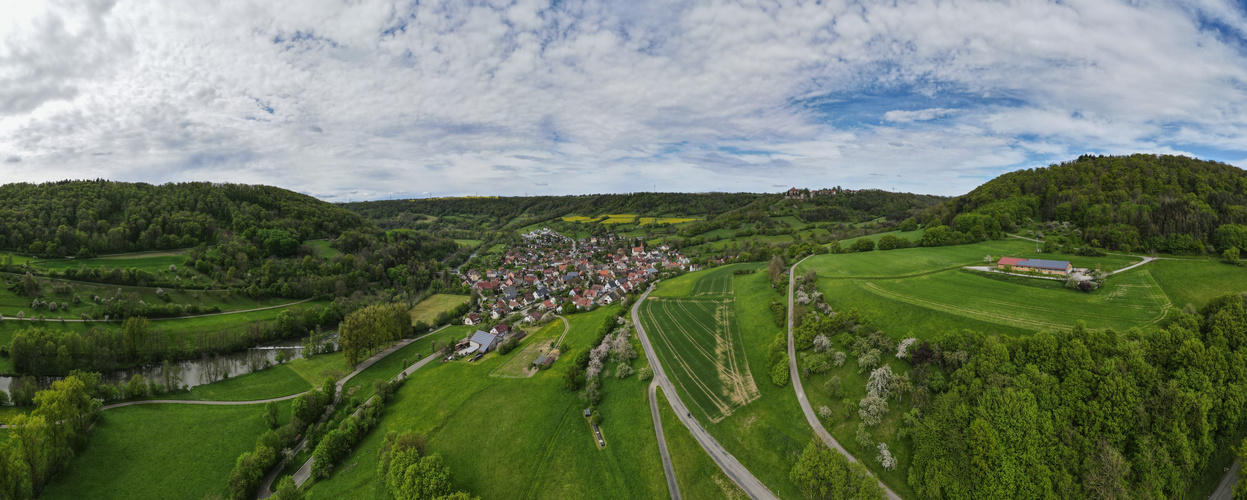 Ein kleiner Ausblick auf das Kochertal 