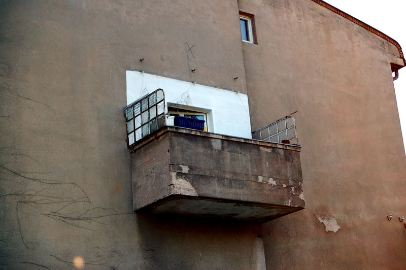 Ein kleiner Balkon in Berlin-Spandau