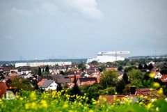 Ein kleiner Blick auf die Frankfurter Skyline - Ein großer Blick auf Langenselbold