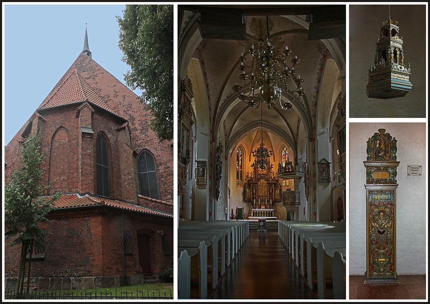 Ein kleiner Blick in die St. Marien Kirche in Rendsburg.