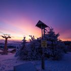 Ein kleiner Eindruck vom Fichtelberg bei Sonnenaufgang.