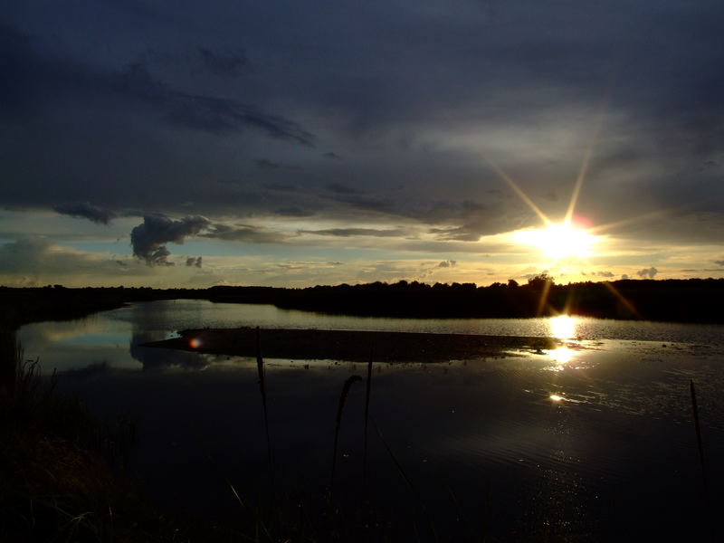 Ein kleiner Fjord in Dänemark