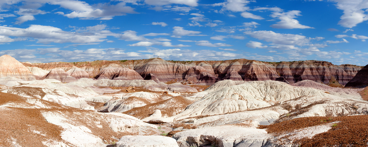 Ein kleiner Hike zum Blue Mesa...