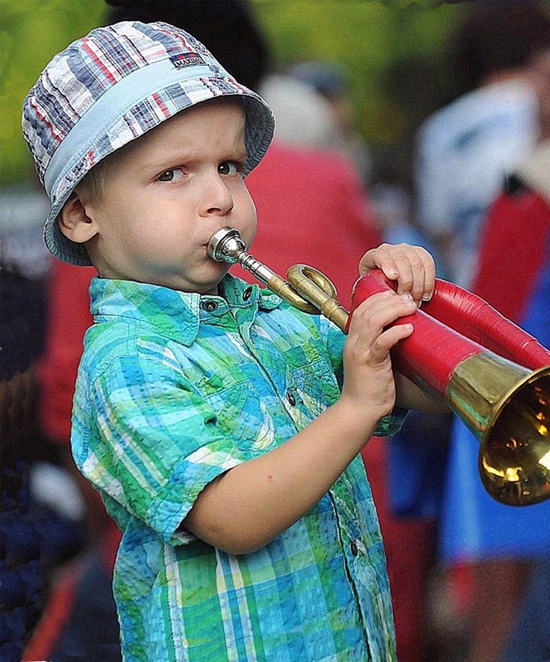 Ein kleiner Hornist