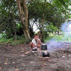 Ein kleiner Koch am Amazonas