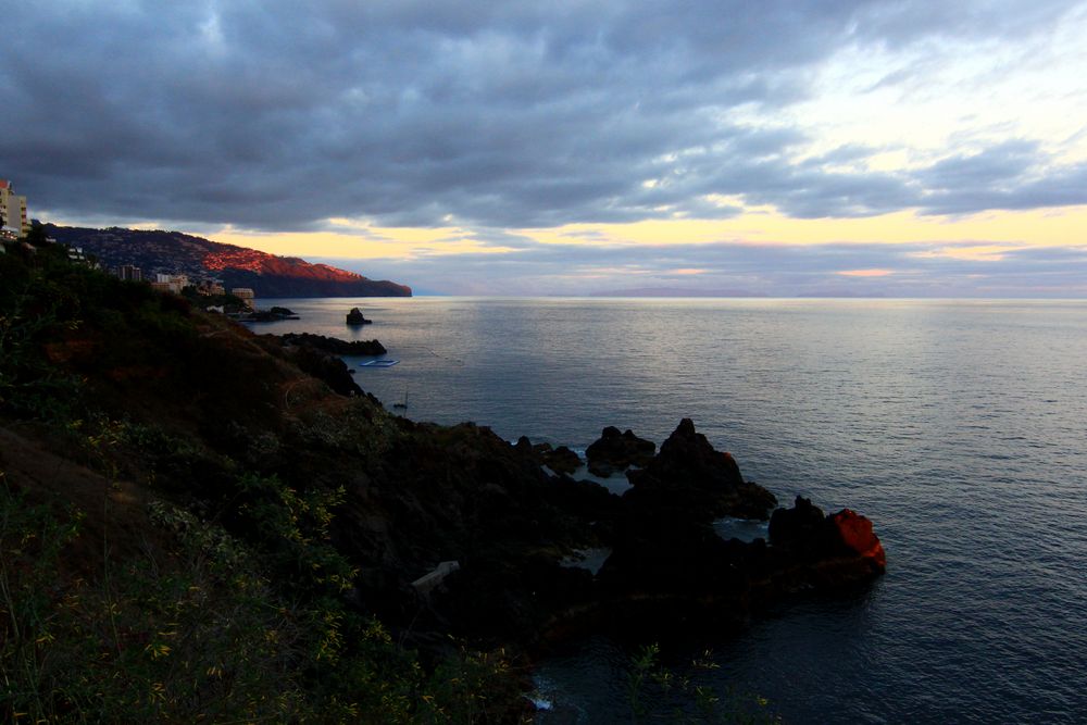 ein kleiner Lichtstrahl über Funchal