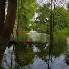 Ein kleiner Park zum Ausruhen in Barsinghausen