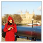 Ein kleiner, roter Zwerg in London :-)