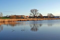 Ein kleiner schöner See bei Nünchritz in Elbnähe