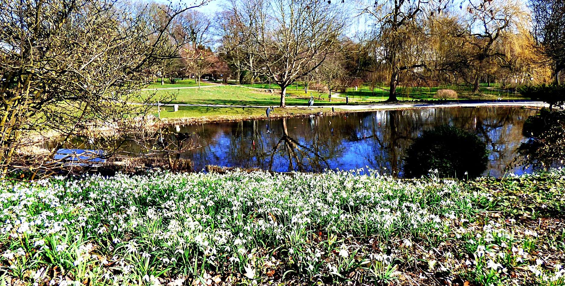 Ein kleiner See . . .