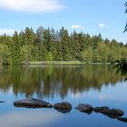 Ein kleiner See beim Karches