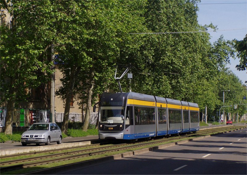 Ein kleiner Stadtbahneindruck aus dem grünen Leipzig