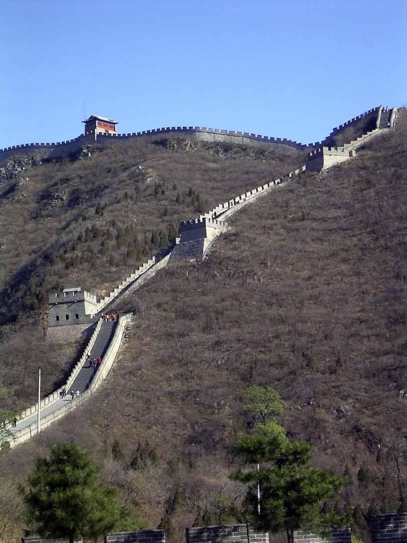 Ein kleiner Teil der chinesischen Mauer