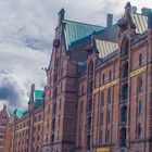 Ein kleiner Teil der Speicherstadt