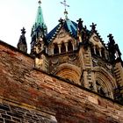 Ein kleiner Teil vom Schloss in Wernigerode