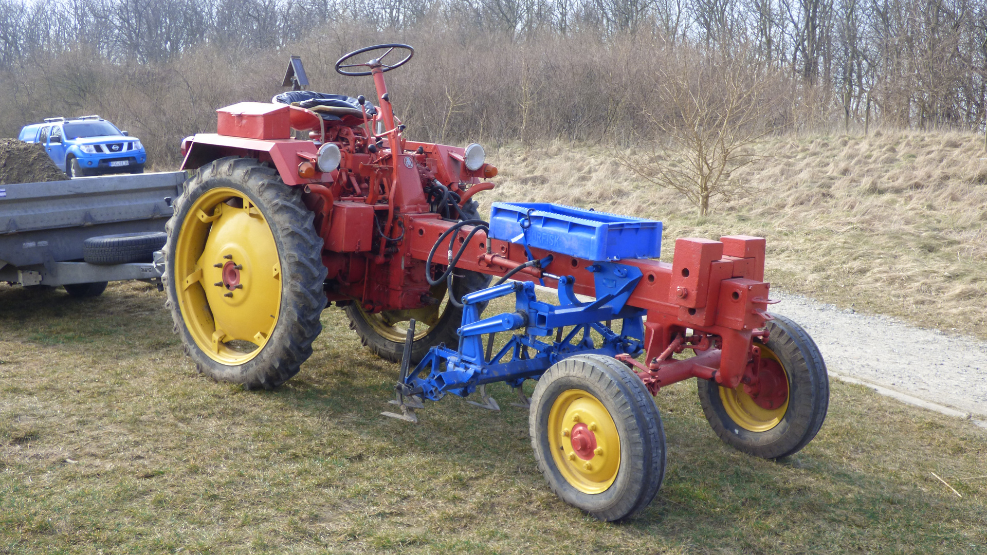 Ein kleiner Traktor