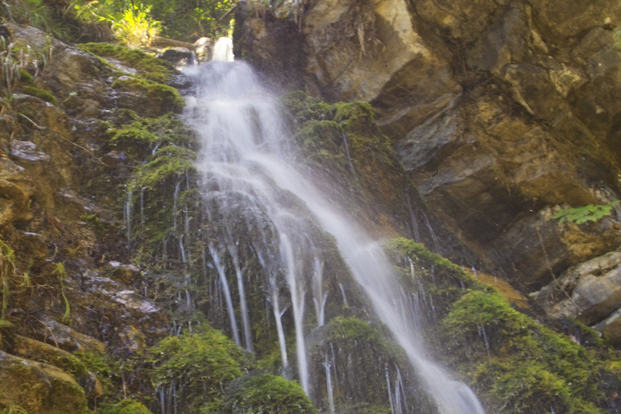 Ein kleiner Wasserfall..