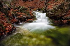 Ein kleiner Wasserfall