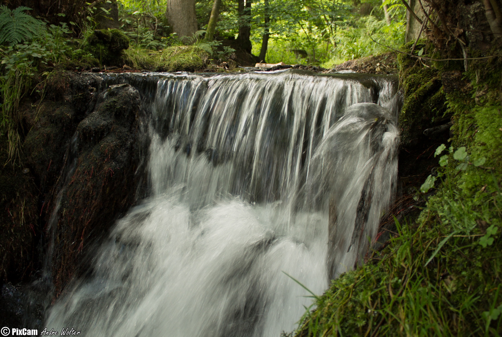 Ein kleiner Wasserfall