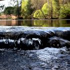 ein kleiner Wasserfall