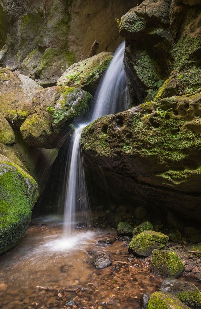 Ein kleiner Wasserfall