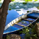 Ein kleines Boot in Shenyang