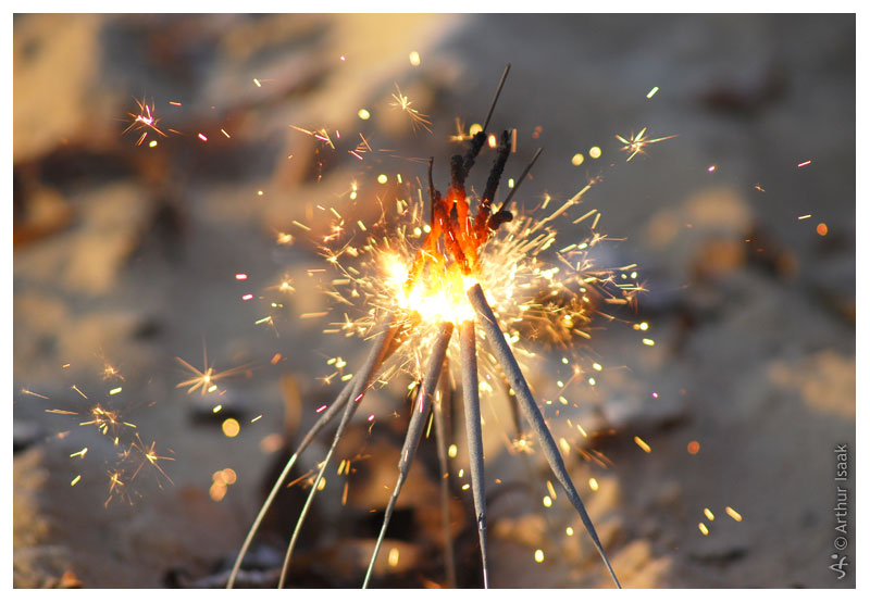 Ein kleines Feuerwerk