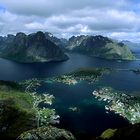 Ein kleines Fischerdorf auf den Lofoten