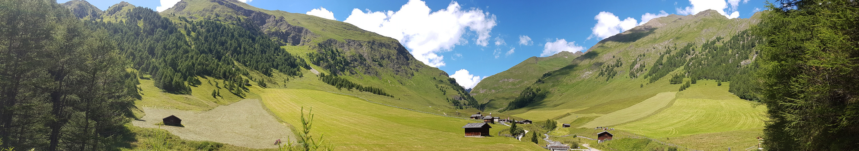 Ein kleines historisches Dorf