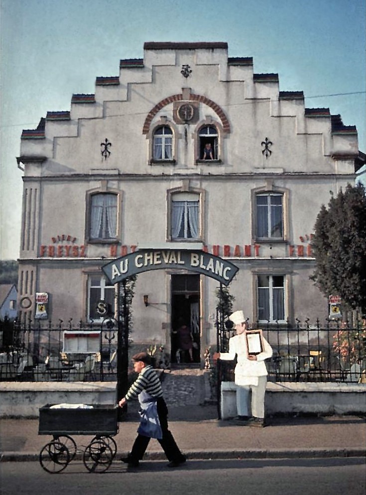 Ein kleines Hotel im Elsaß