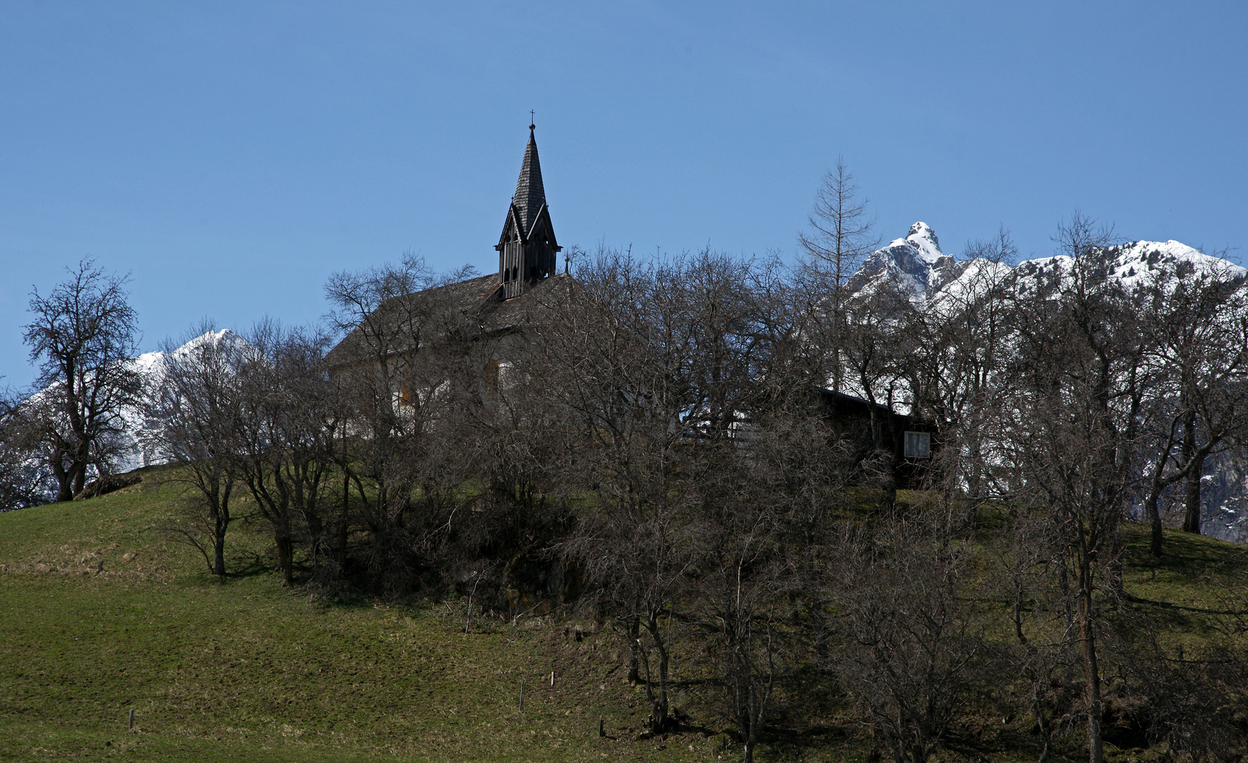 ein kleines Kirchlein auf ca 1100m!