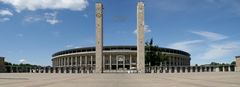 Ein kleines Pano vom Olympiastadion Berlin