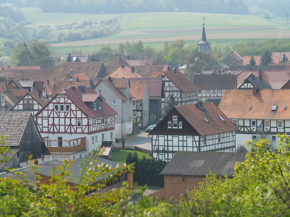 Ein kleines schönes Fachwerkdorf in Nordhessen