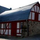 Ein kleines Wohnhaus in der Nähe vom Braunfelser Schloss