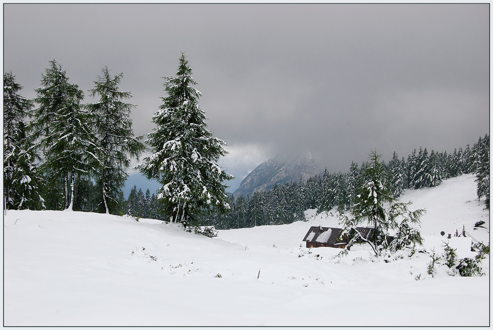 Ein kleines Wolkenfenster...