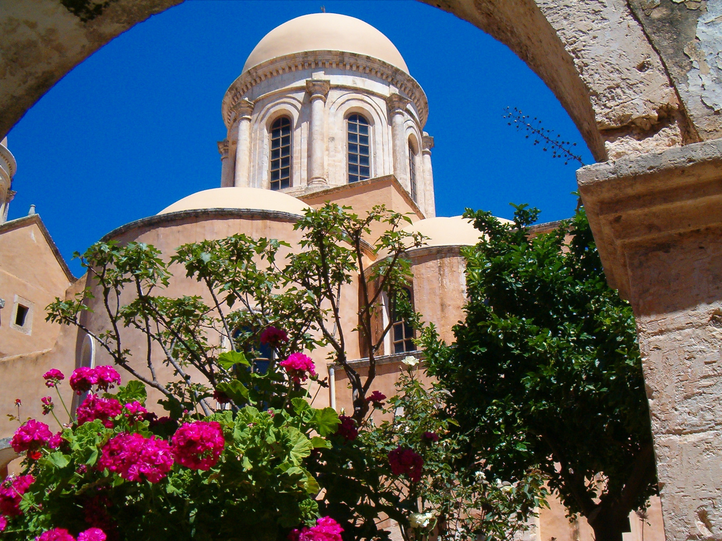 Ein Kloster auf Creta