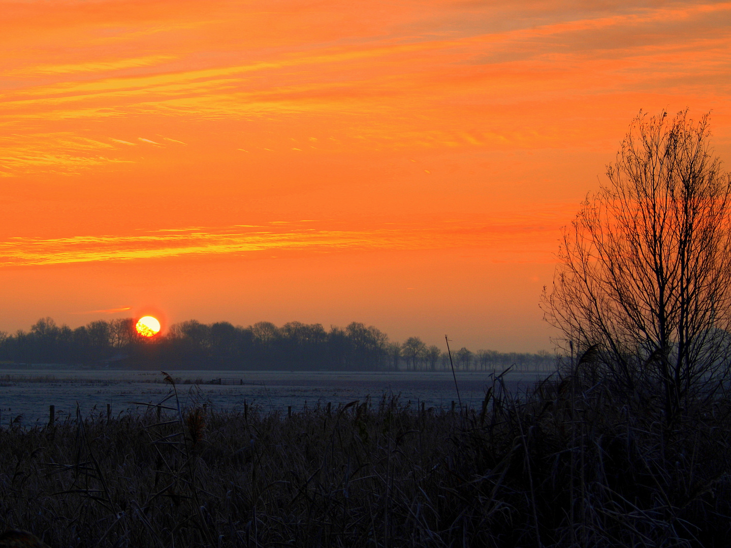 Ein knalliger Himmel!