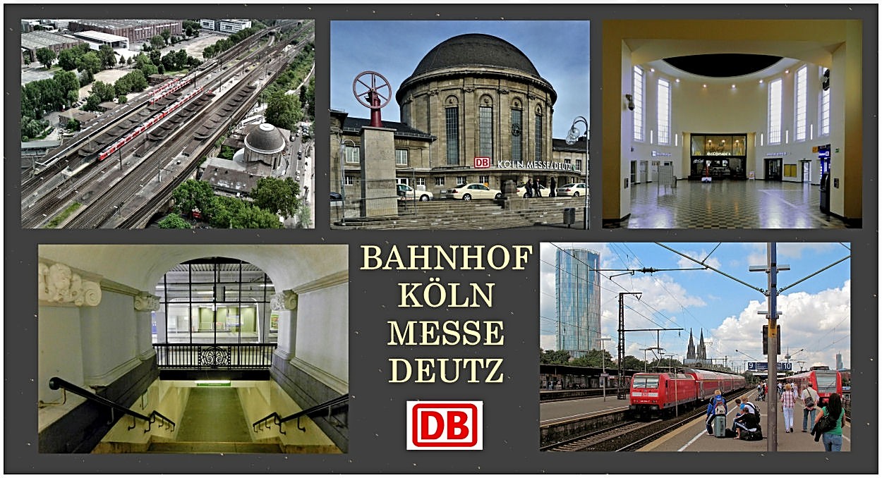 Ein Kölner Bahnhof