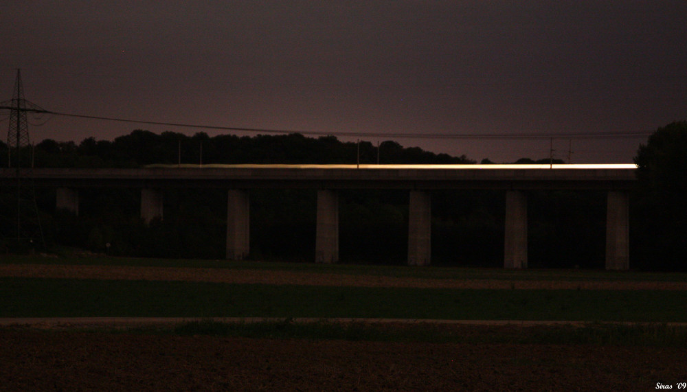 Ein Komet auf der Brücke?