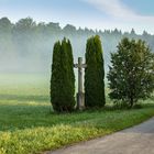 Ein Kreuz mit dem Nebel ....