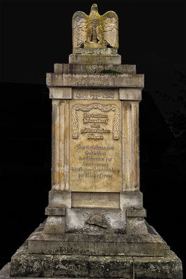 Ein Kriegerdenkmal 1. Weltkrieg 1914 - 1918