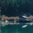 Ein kühler Morgen am Völser Weiher