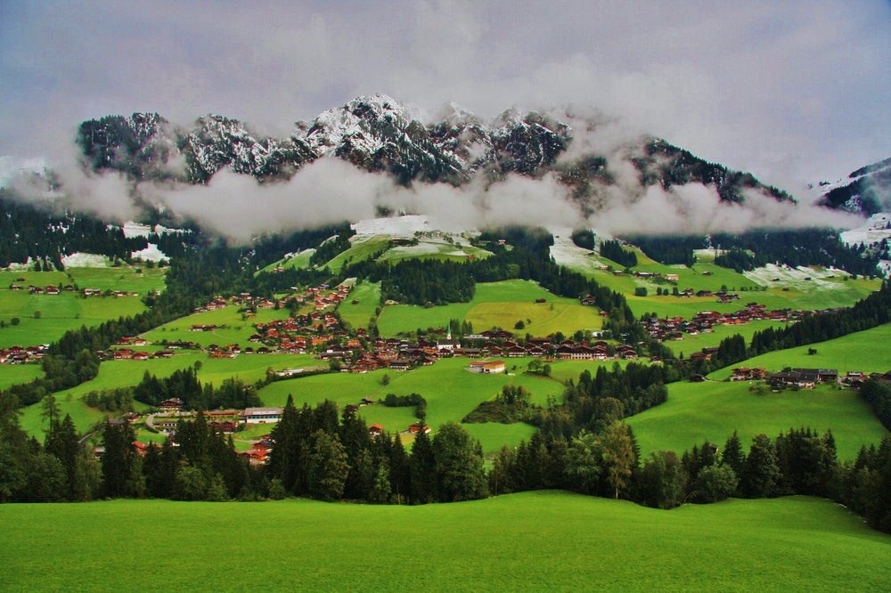 Ein kühler Septembermorgen bringt den ersten Schnee....