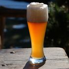 Ein kühles Bier an heißen Tagen