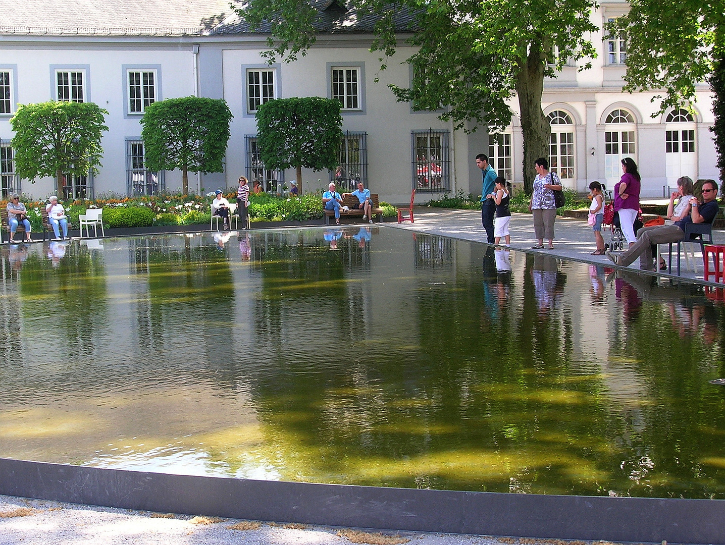 Ein kühles Plätzchen - BUGA 2011 in Koblenz -